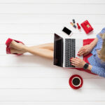 Fashion,Blogger,Writing,On,Laptop,Computer