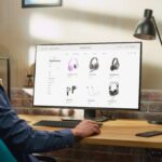 At,Home,Office:,Man,Using,Desktop,Computer,,Online,Shopping,For