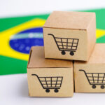 Box,With,Shopping,Cart,Logo,And,Brazil,Flag,:,Import
