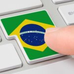 A,Keyboard,With,A,Labeled,Button,-,Flag,Of,Brazil